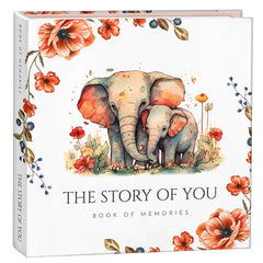 INGRAINED KITCHEN memory book cover with timeless, gender-neutral design for lasting baby keepsakes.