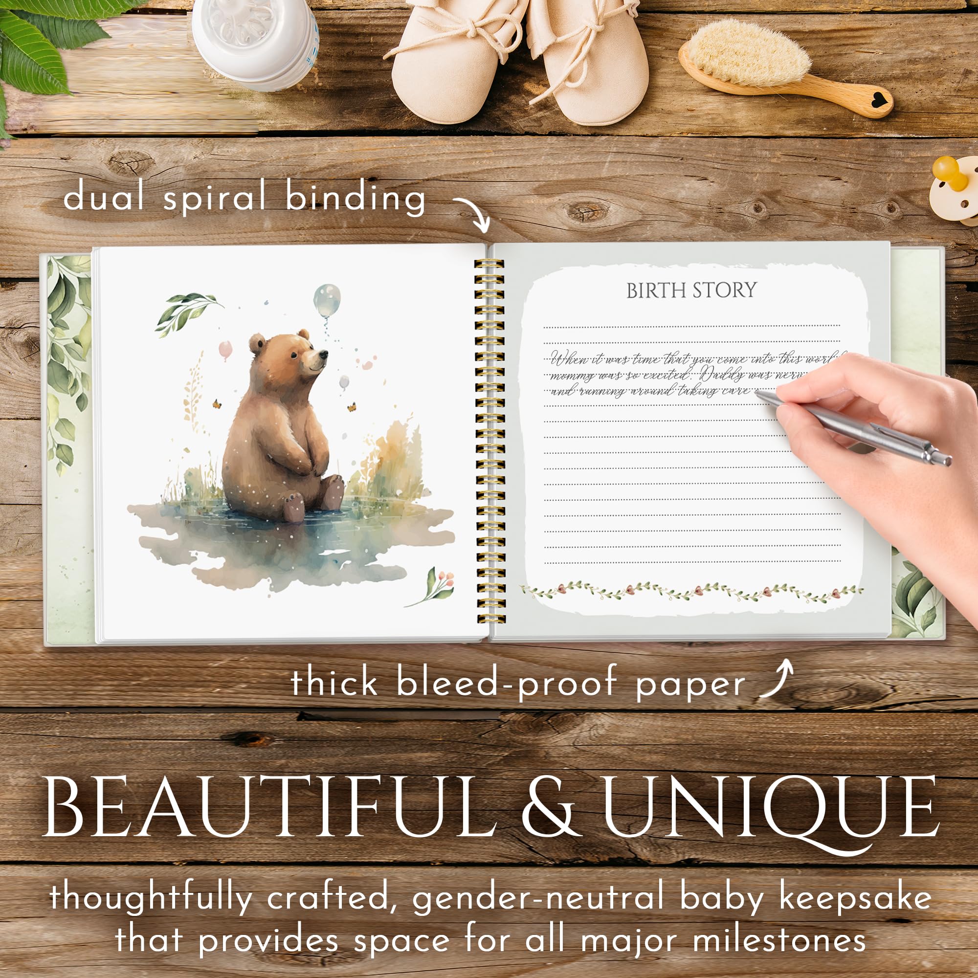 INGRAINED KITCHEN memory book 'Letters to You' section holds heartfelt messages.
