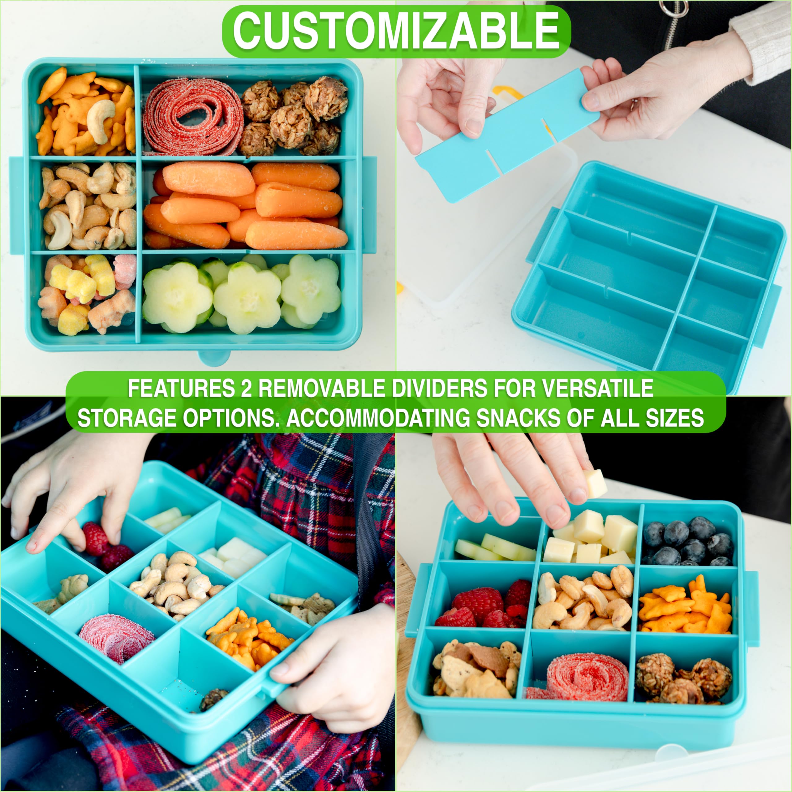 INGUSEE BPA-free plastic ensures safe, food-grade storage