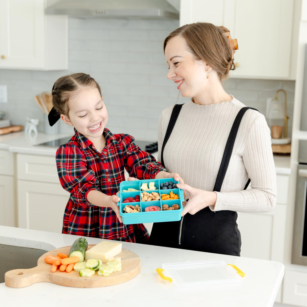 INGUSEE dishwasher-safe snack box simplifies cleaning after daycare