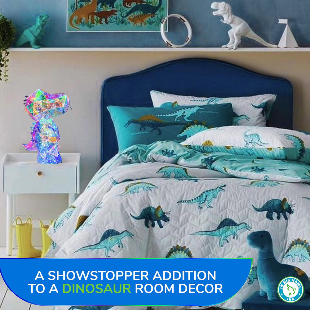 In His Name dino night light with safe non-toxic materials
