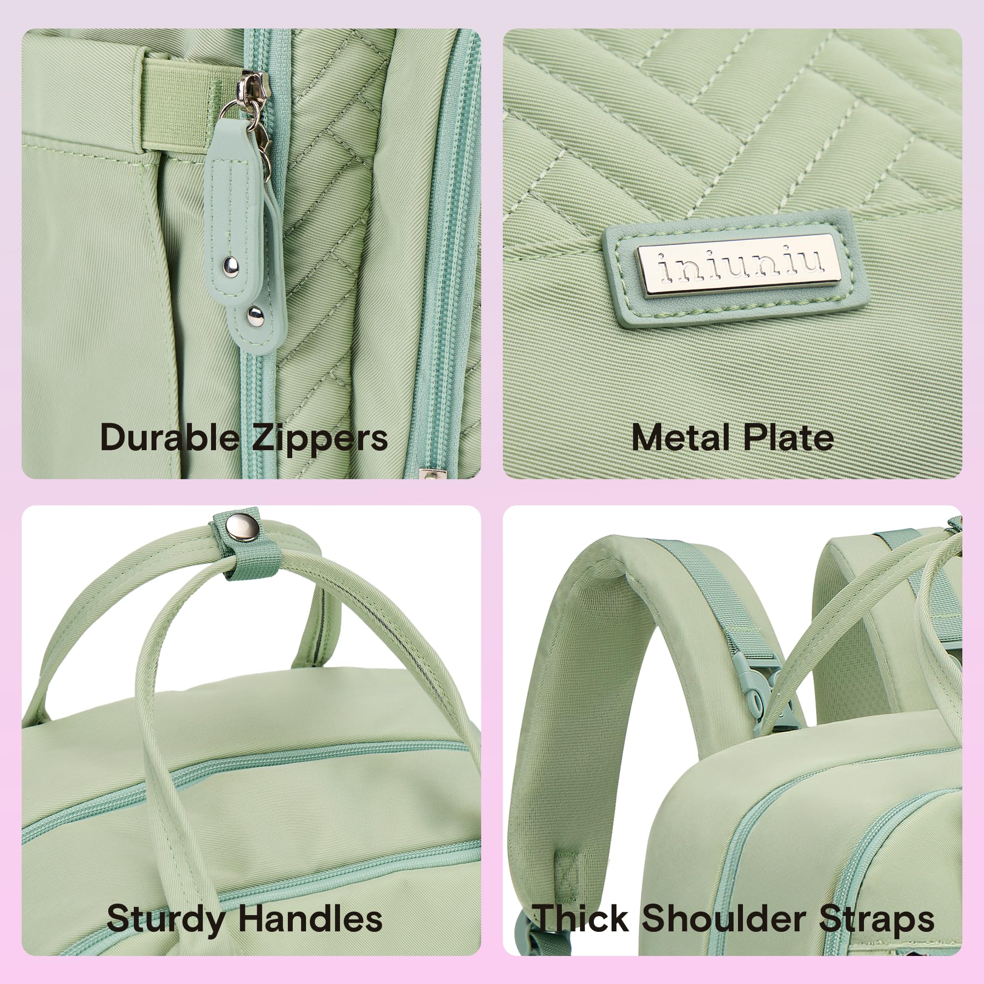 iniuniu Ergonomic Shoulder Straps for comfortable all-day wear
