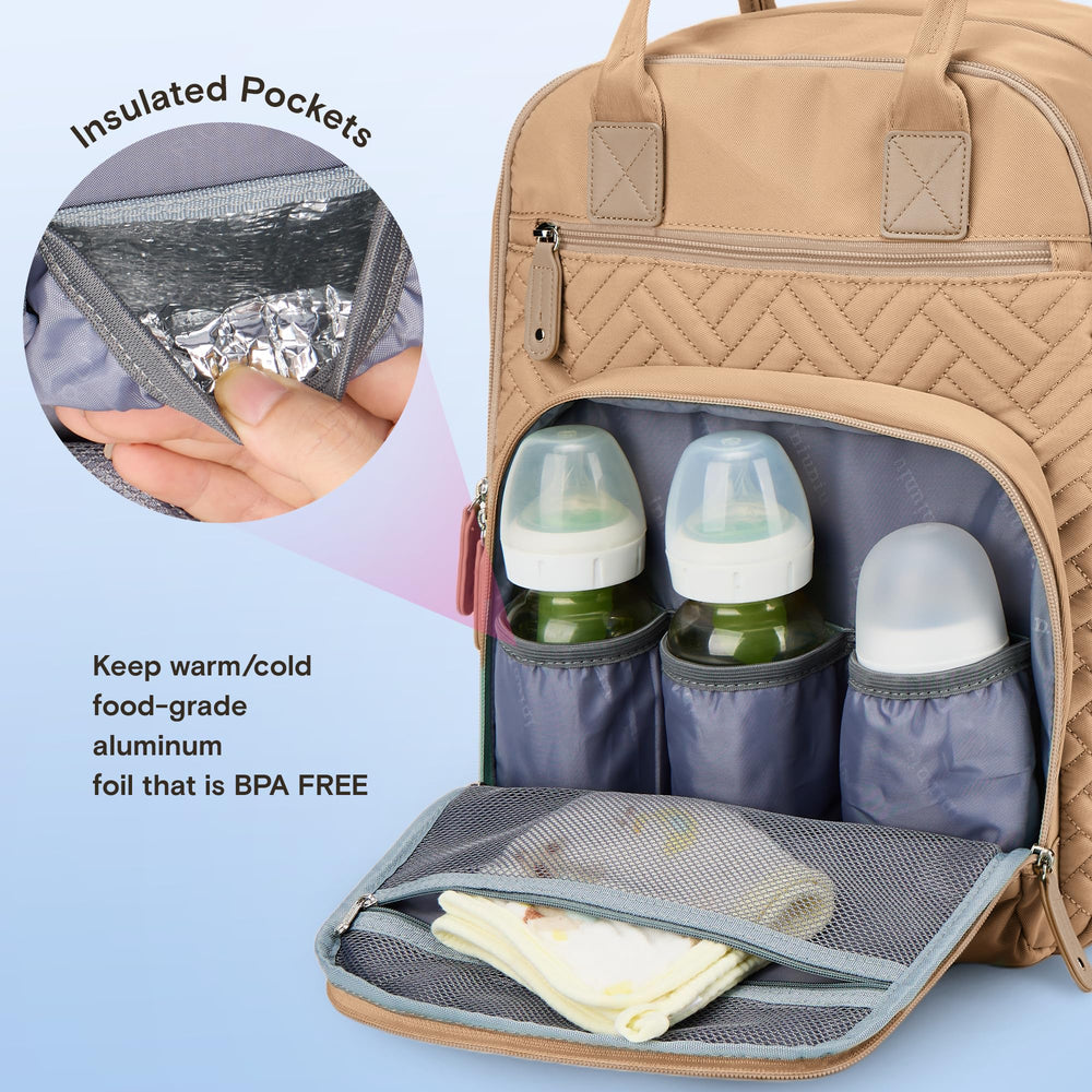 iniuniu diaper pacifier case keeps pacifiers clean and organized on the go.