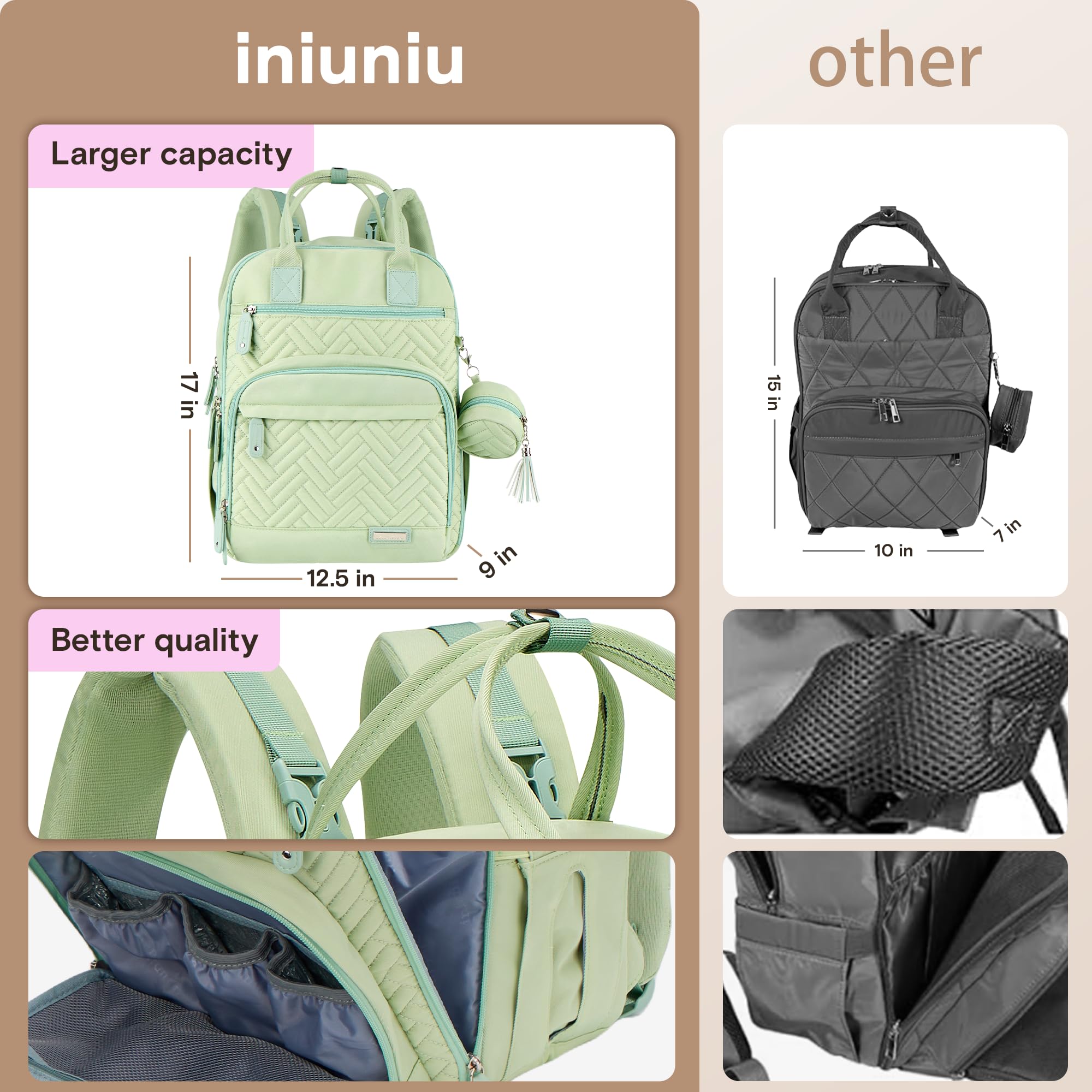 iniuniu Stroller Straps attachment enables hands-free strolls