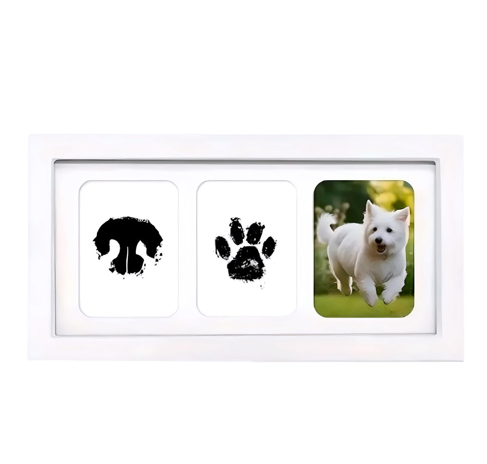 Inkless baby-hand-footprint-kit gift packaging makes a thoughtful baby shower present.