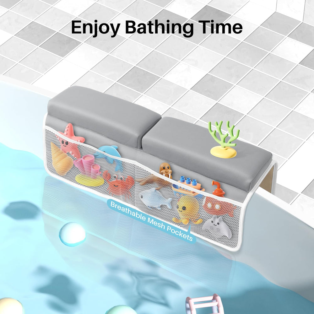 InnJoey bath-time setup with grey color in use.