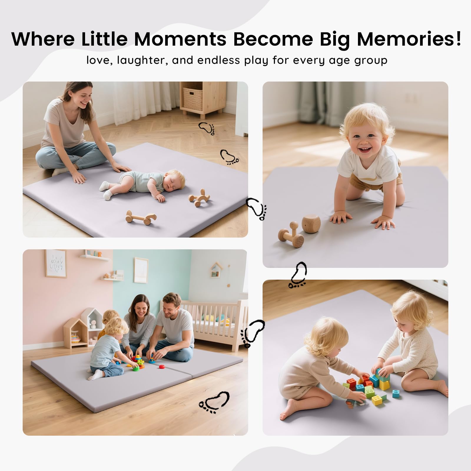 INNO STAGE in living room setup offering family-friendly play space.