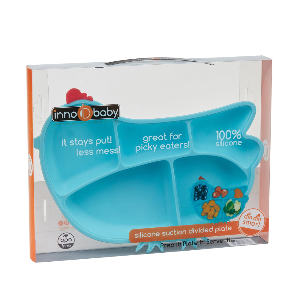 Innobaby Din Din Smart chicken plate blue care instructions