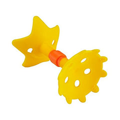 Innobaby EZ Grip Massaging Teether two-pack enables bilateral gum stimulation