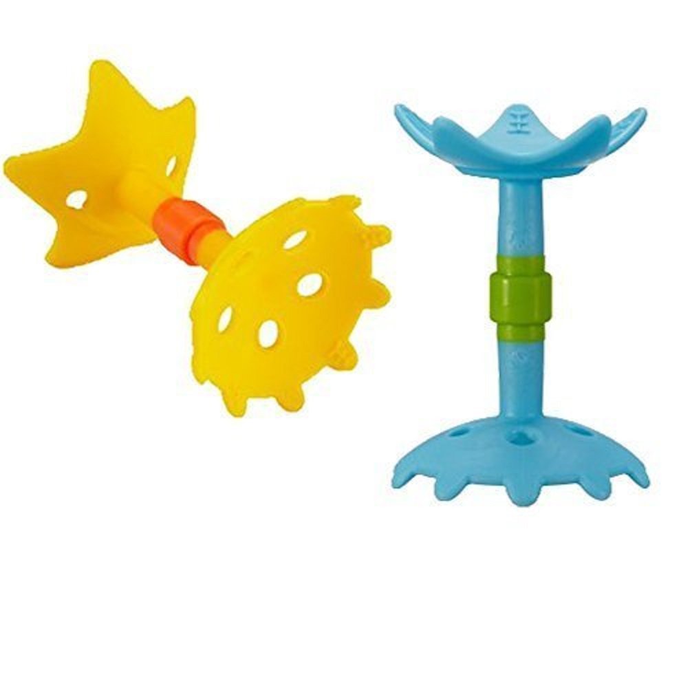 Innobaby EZ Grip Massaging Teether yellow star soothing gums effectively