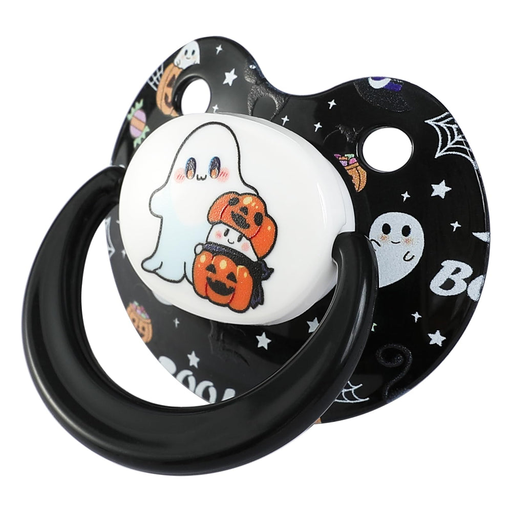 InnocenceIsle pacifier showing side ventilation for easier breathing during use.