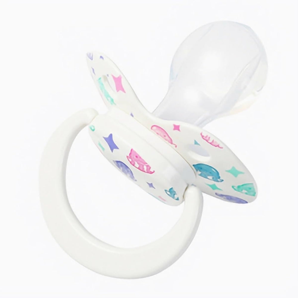 InnocenceIsle adult-size pacifier designed for potential stress relief during tense moments
