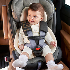 Innokids crotch pad prevents belt rubbing for a more comfortable ride