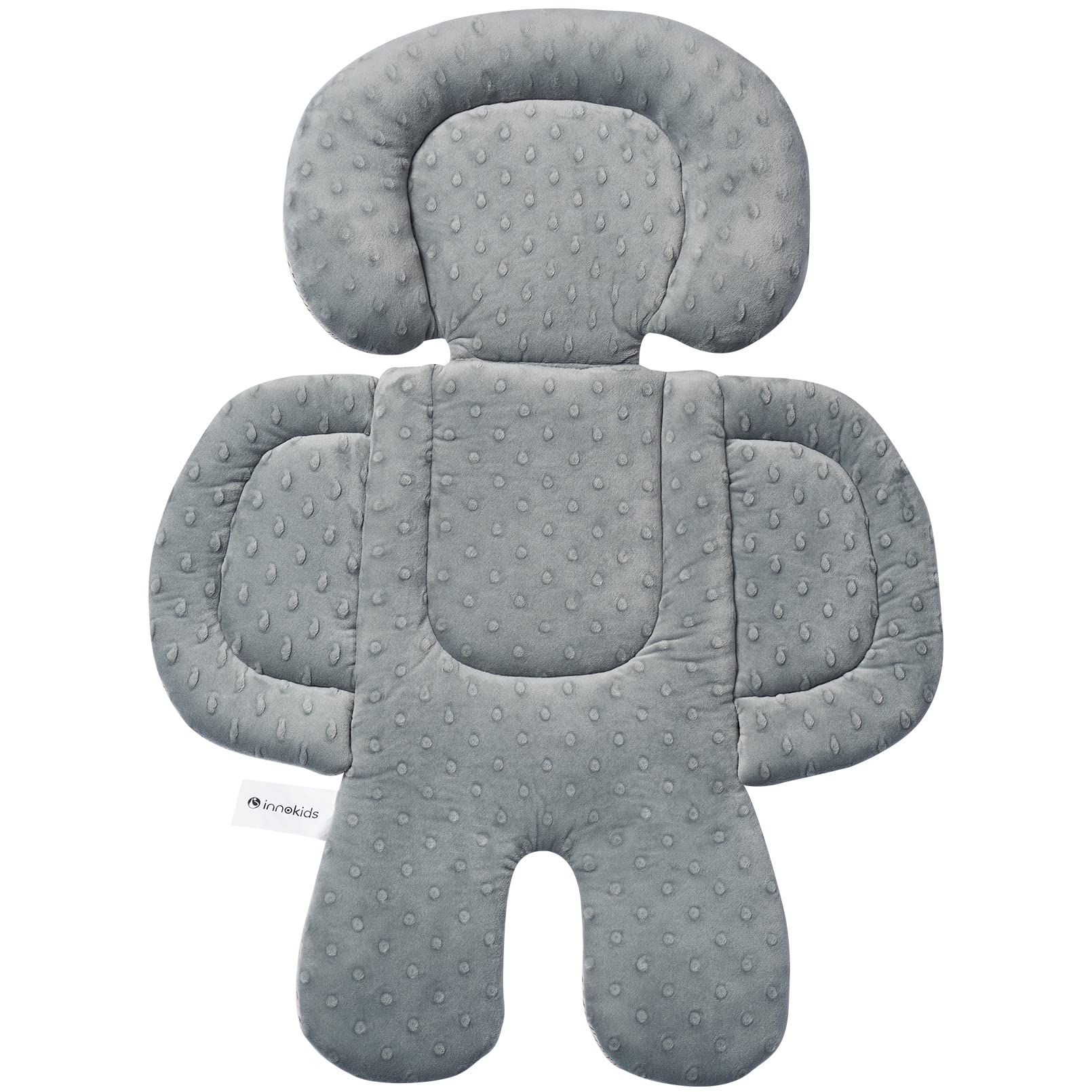 Innokids beige gray 3D mesh side on insert provides breathable comfort