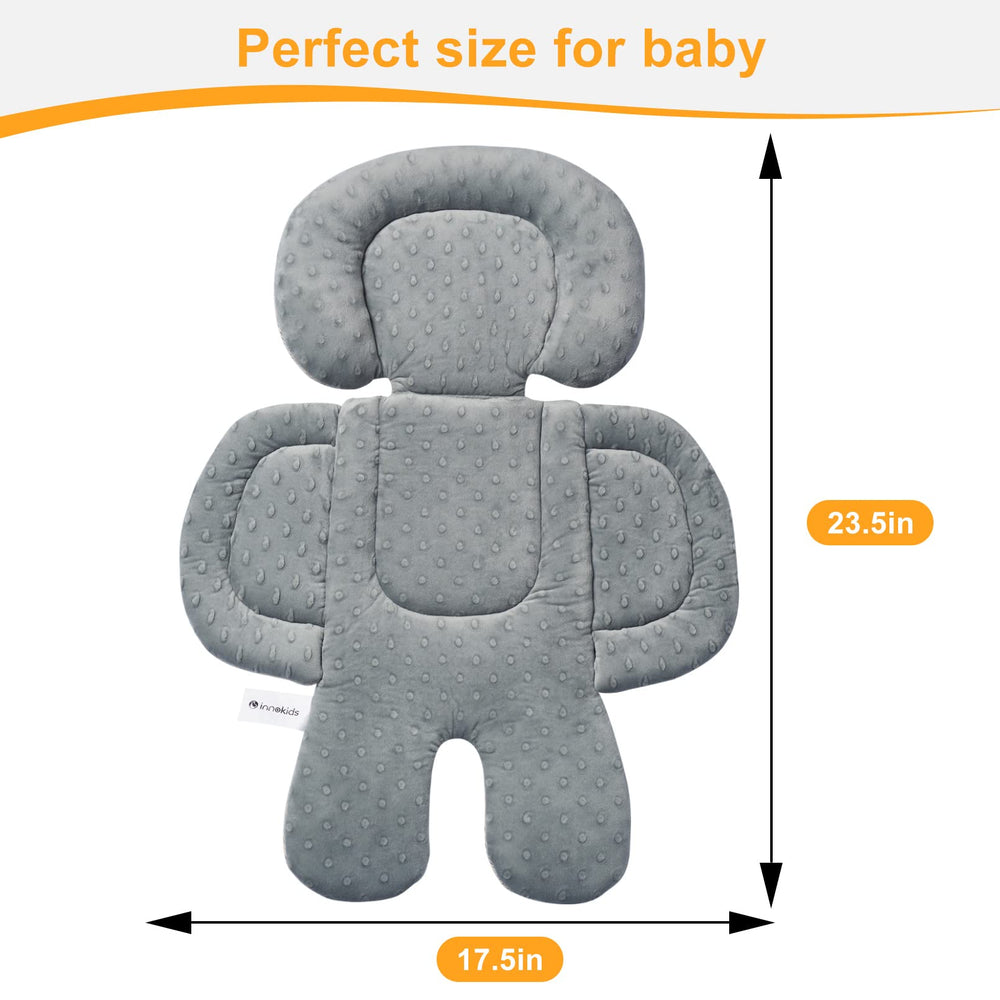 Innokids infant car seat insert beige gray all season design fits most seats