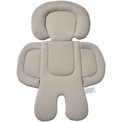 Innokids infant car seat insert beige gray reversible front view for newborn comfort on rides