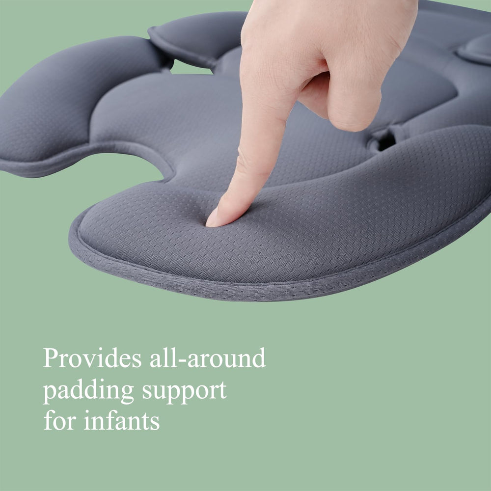 Innokids infant car seat insert soft fabric and easy-care washability.