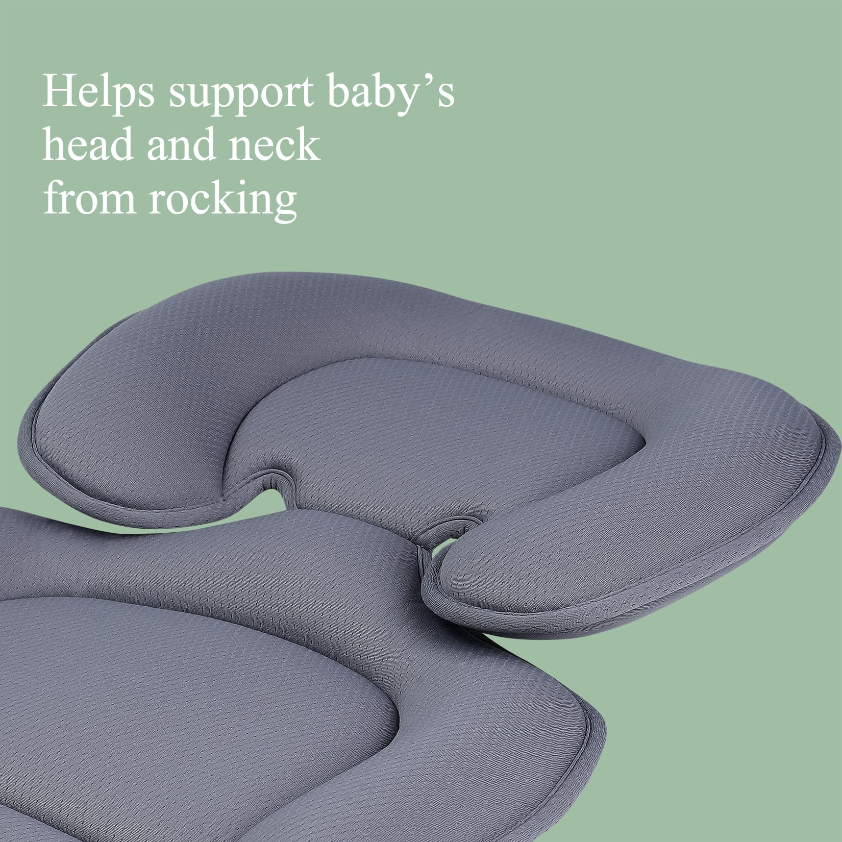 Innokids infant car seat insert fits car seats, strollers, and swings.