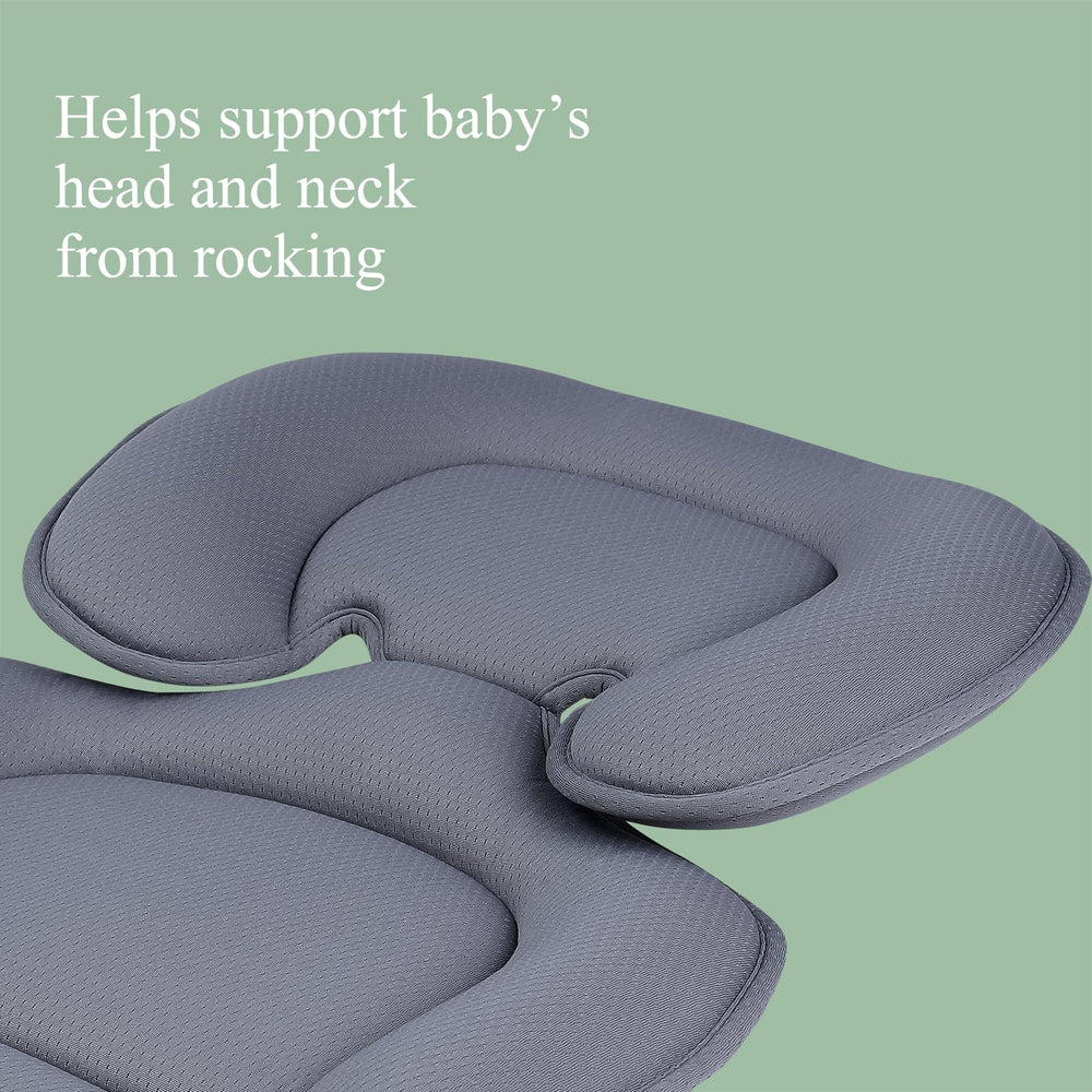 Innokids infant car seat insert fits car seats, strollers, and swings.