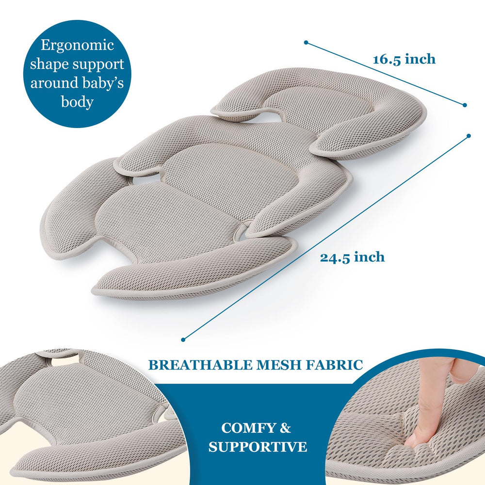 Innokids machine-washable beige pillow for quick care.