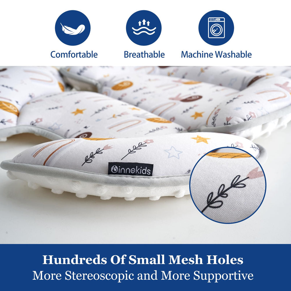  Innokids snail harness-compatible design for secure baby positioning in travel systems
