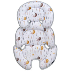 Innokids snail head and body support with arc cutout for secure newborn comfort