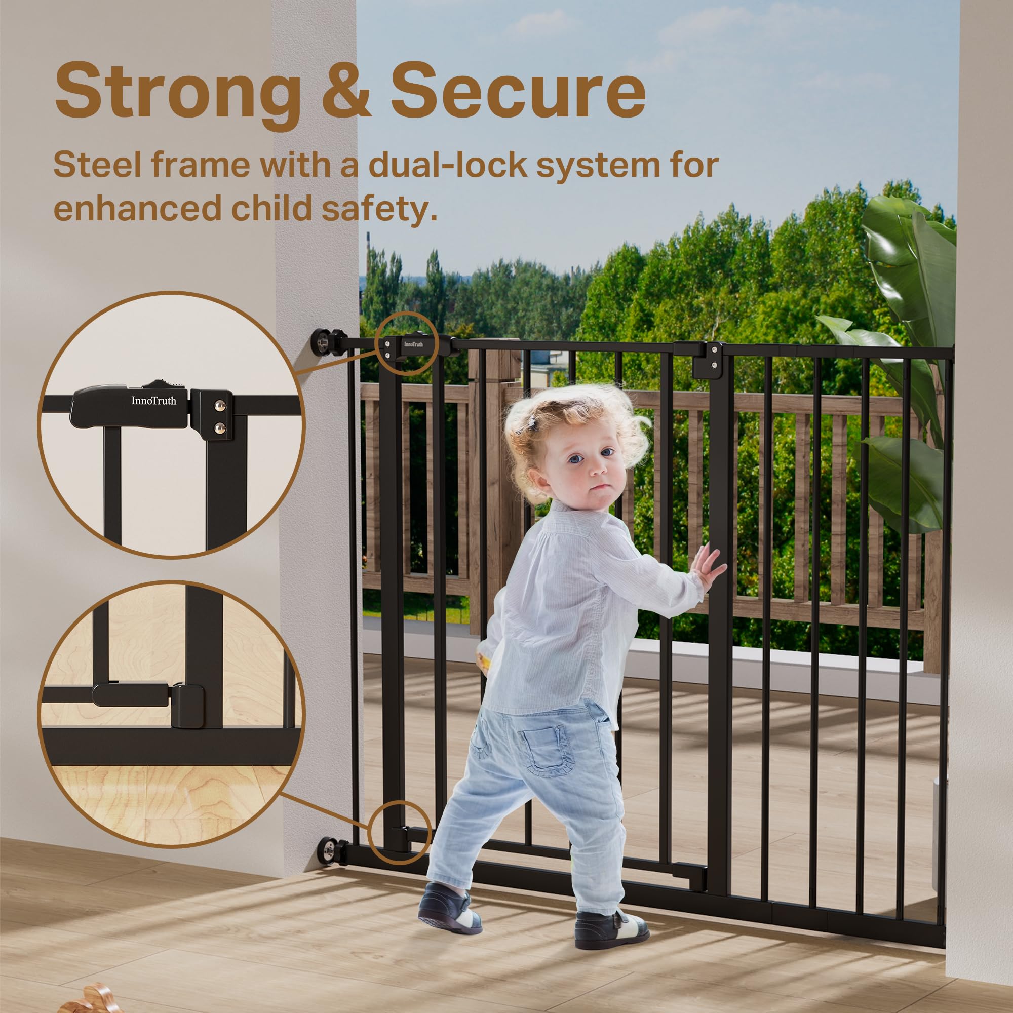 InnoTruth dual-lock system enables one-handed operation for busy caregivers.