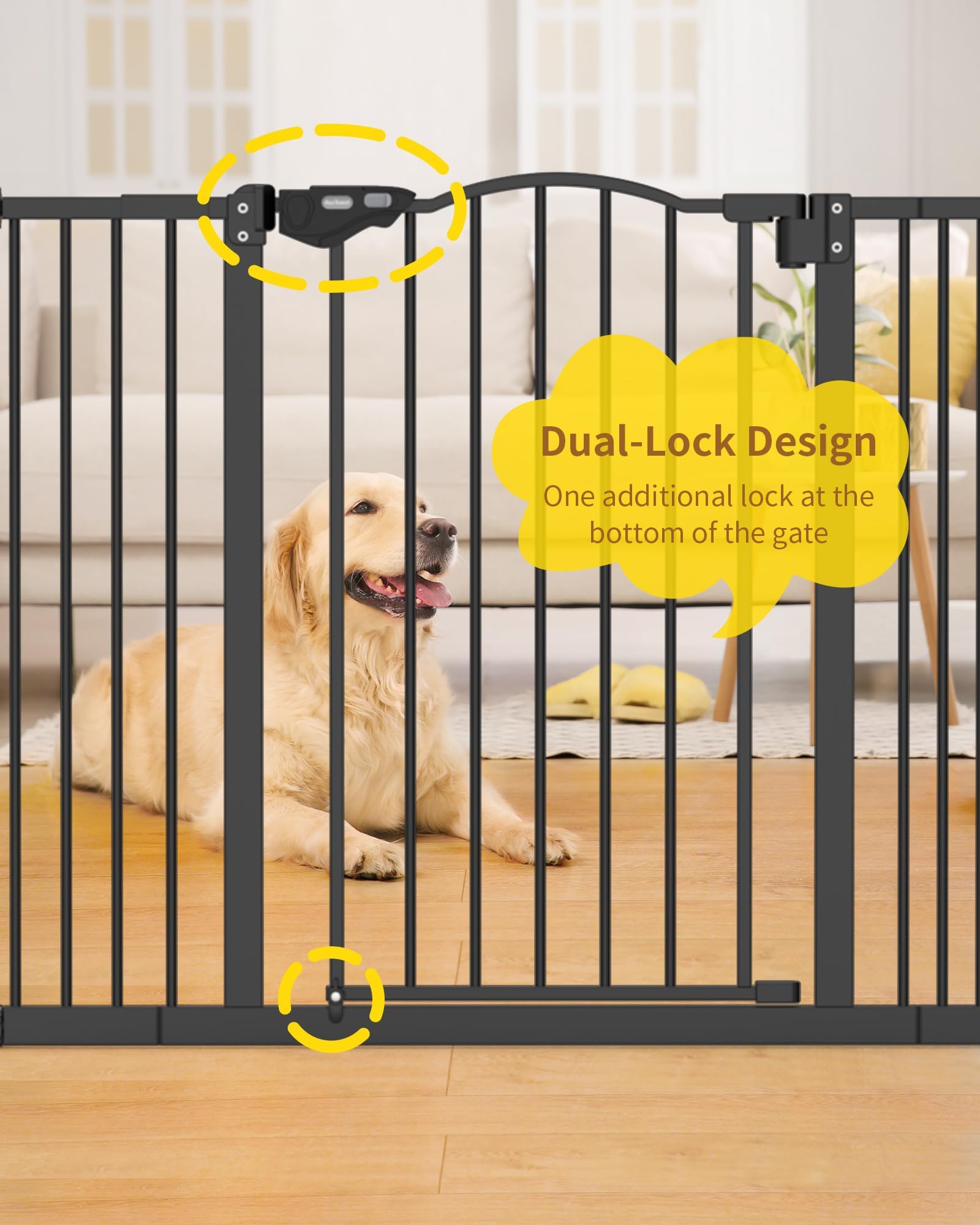 InnoTruth dual-lock-system closeup: secure latch prevents accidental openings.