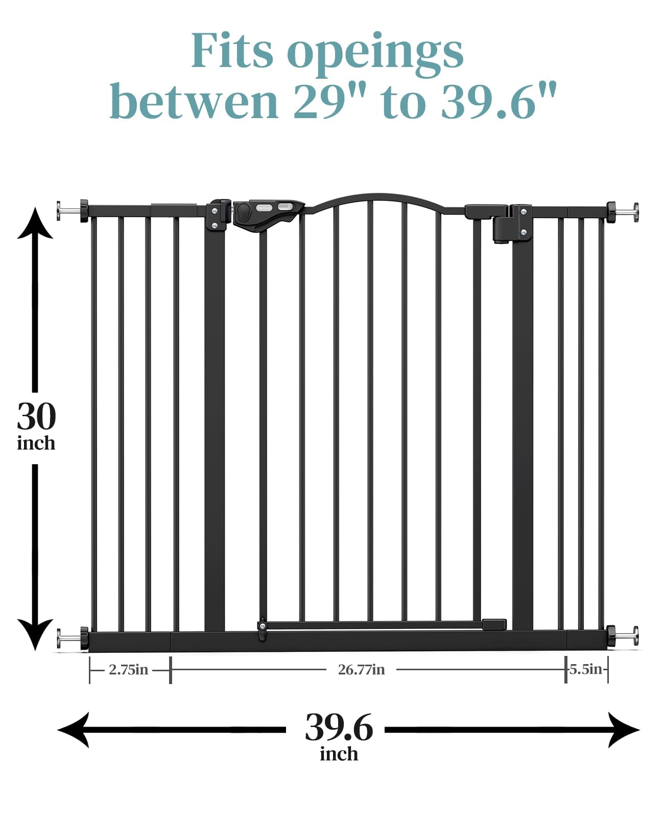 InnoTruth safety-kids-pets-gate: reliable barrier for homes with children and pets.