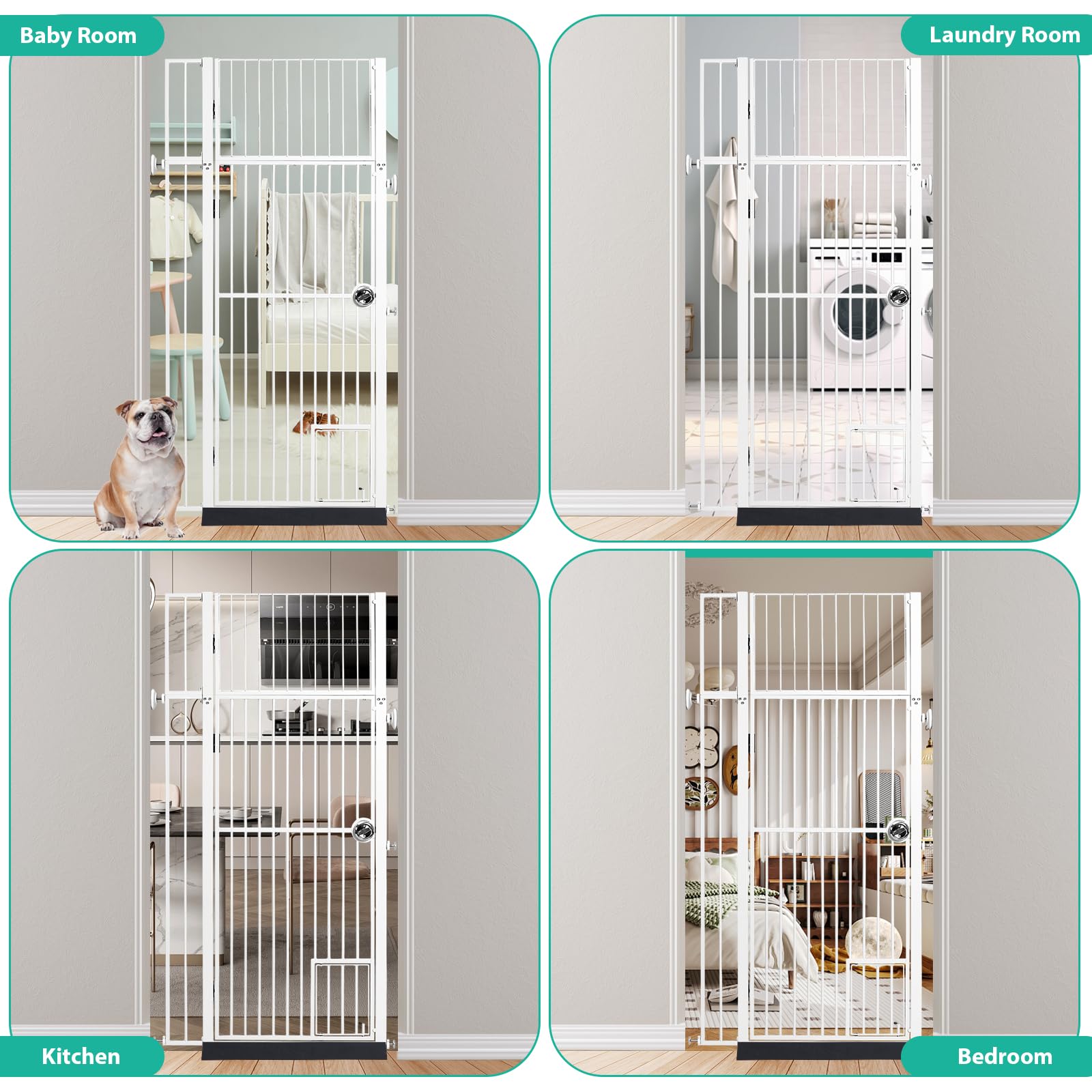 INRLKIT foam ramp bottom reduces stumbling while aging pets pass through.