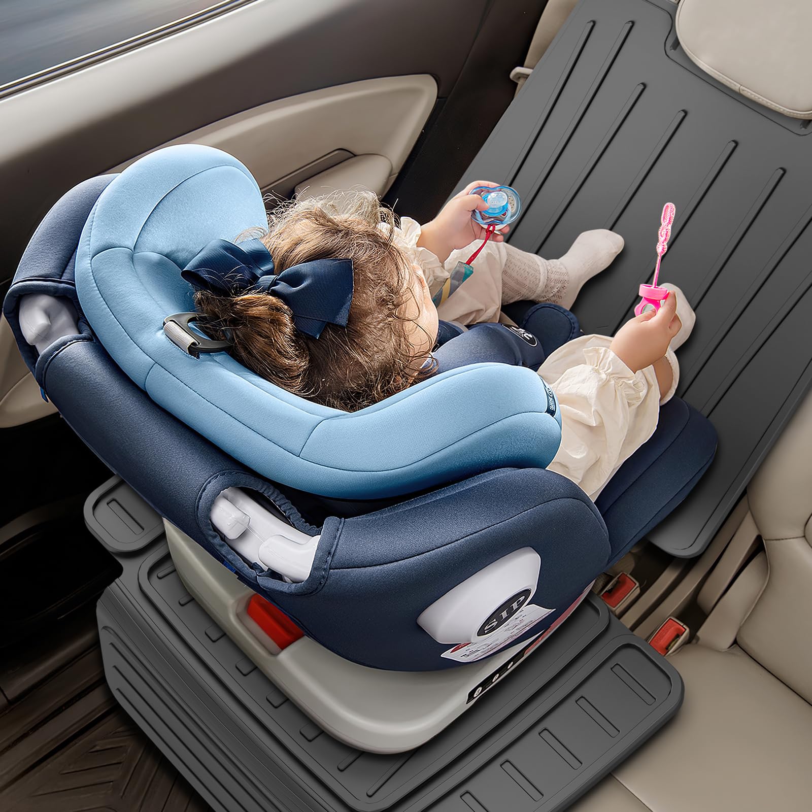 insefocc car seat protector universal fit works with infant to booster seats