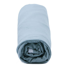 INSEN pregnancy pillow cover green jersey close-up skin-kindly cotton texture for gentle comfort