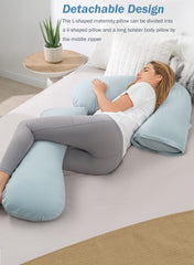 INSEN leg wedge between legs helps hip comfort and alignment