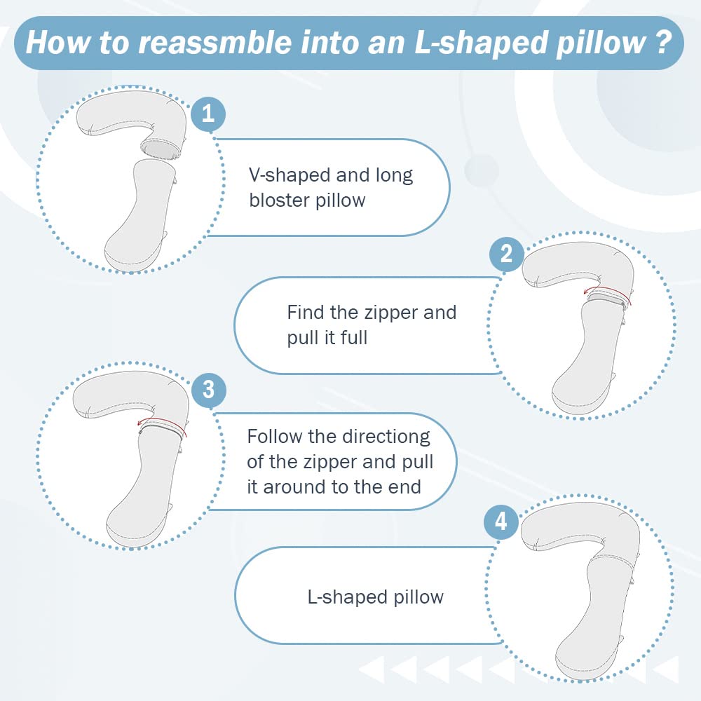 INSEN vacuum-sealed packaging keeps the pillow clean during shipping