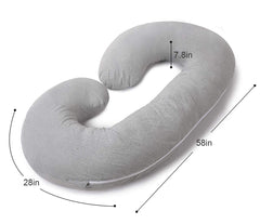 INSEN pillow in side-sleep position promotes relaxed nightly rest