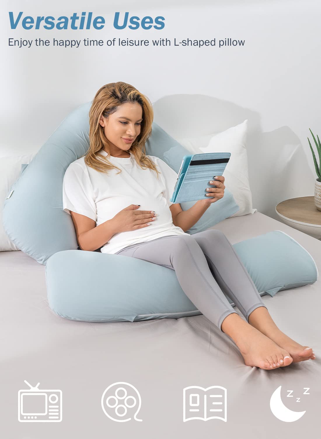 INSEN soft pillowcase offers skin friendly, breathable cooling touch