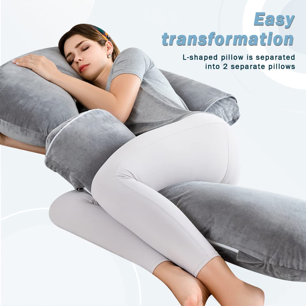 INSEN pillow used by side sleepers for spinal alignment and hip comfort