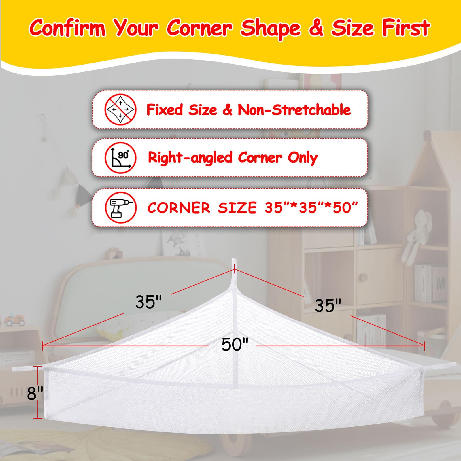 INSFITY corner space-saving toy organizer highlights efficient use of idle corners.