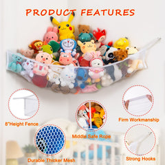 INSFITY durable design with safe rope keeps plushies secure.