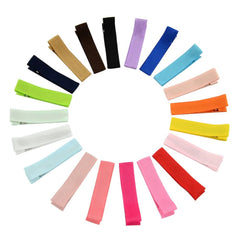inSowni 20-pack 1.8-inch fully lined alligator hair clips pack demonstrates durable grip for toddlers.