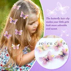 inSowni butterfly hair clip assembly detail showing durable clip