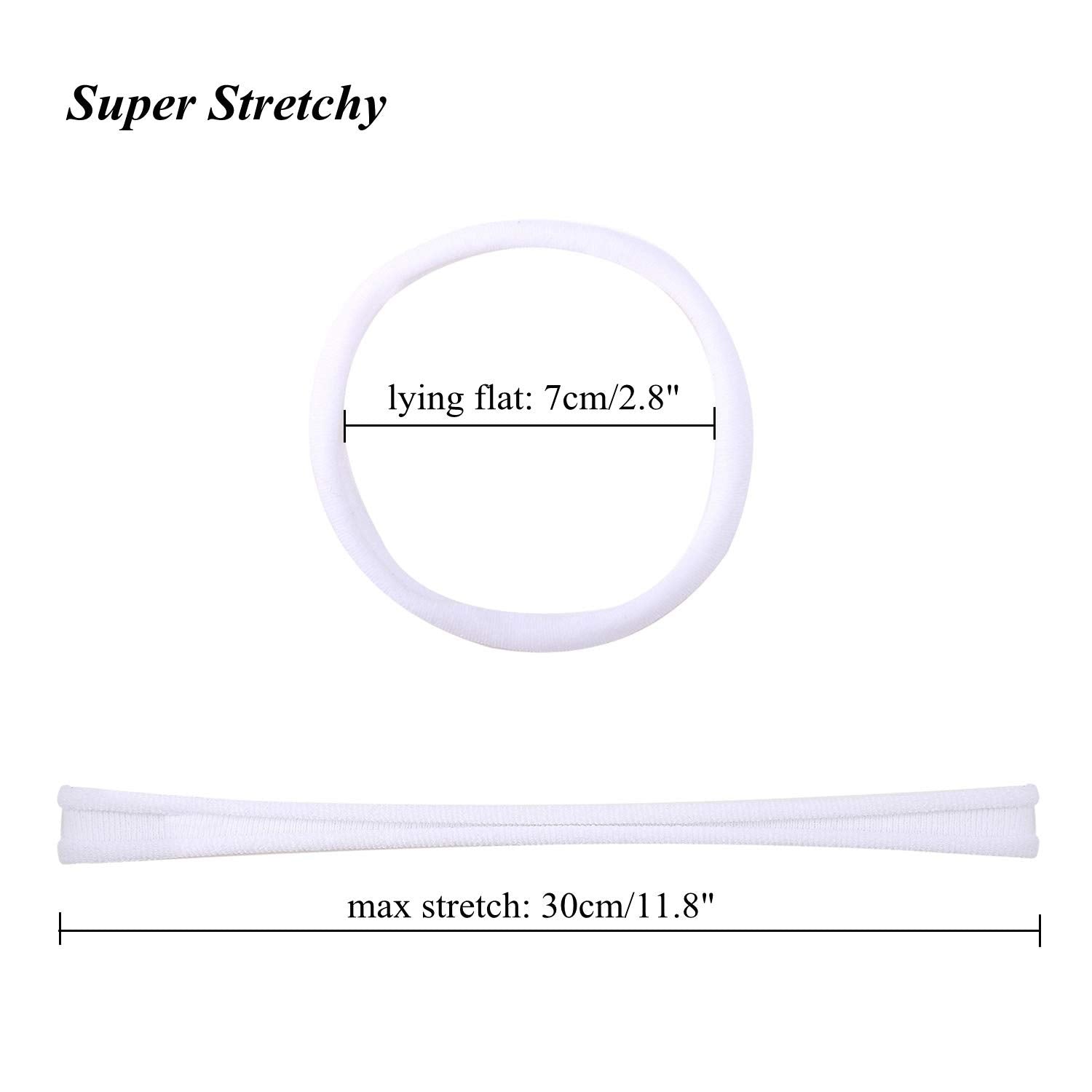inSowni white headbands packaging and care tips for long-lasting use
