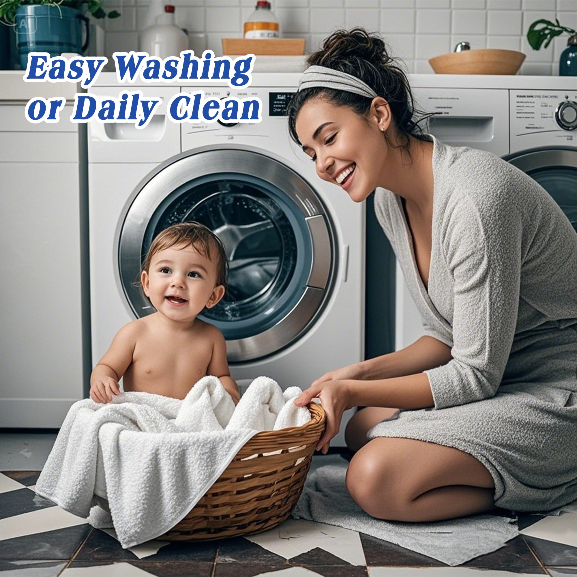 INSPEAUTY neutral hooded towel set suitable for boys and girls.
