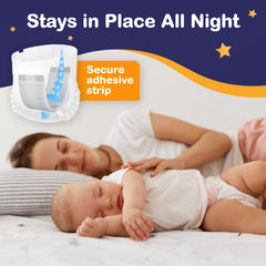 Inspire Dimples booster pads for night use keep baby dry overnight.