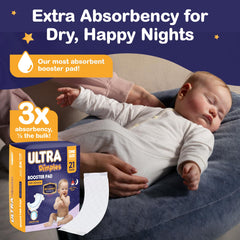 Inspire Ultra Dimples overnight use supports a dry, comfortable night.