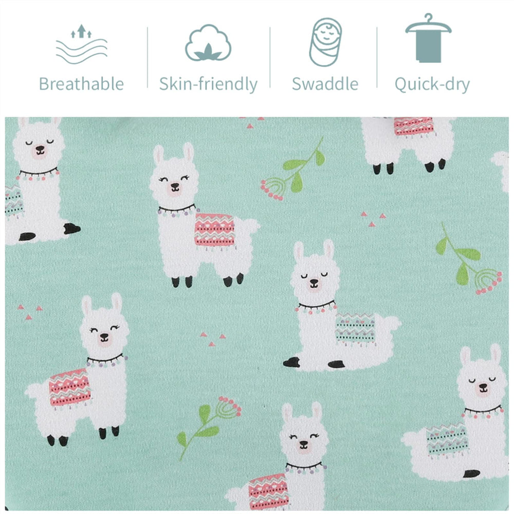 Insular Baby Swaddle Alpaca pack soft cotton texture for gentle daily use