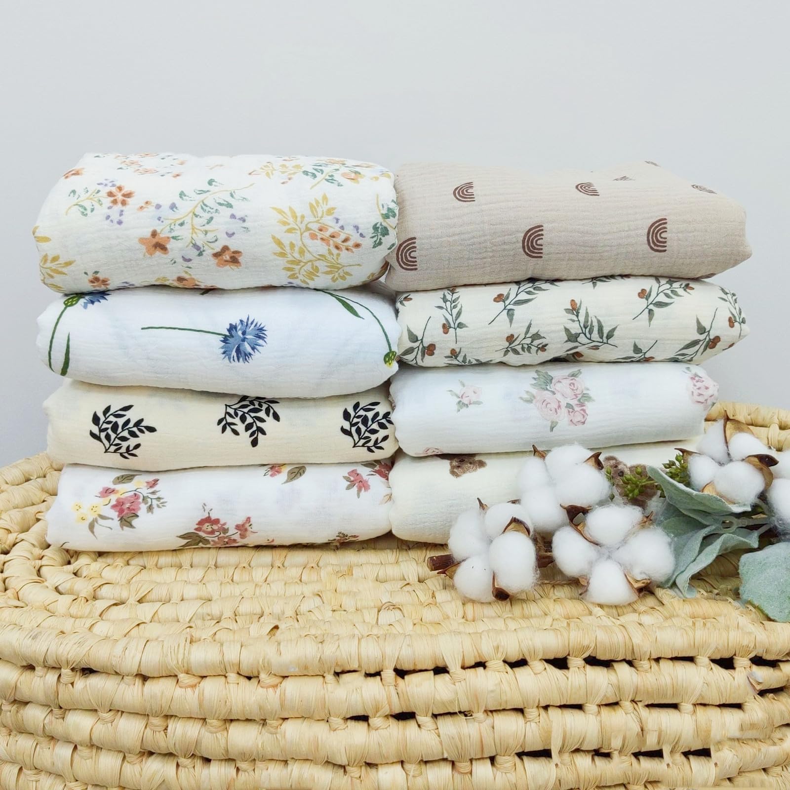 Insular blanket gift-ready blue dandelion design appeals to shower registries and nursery decor.