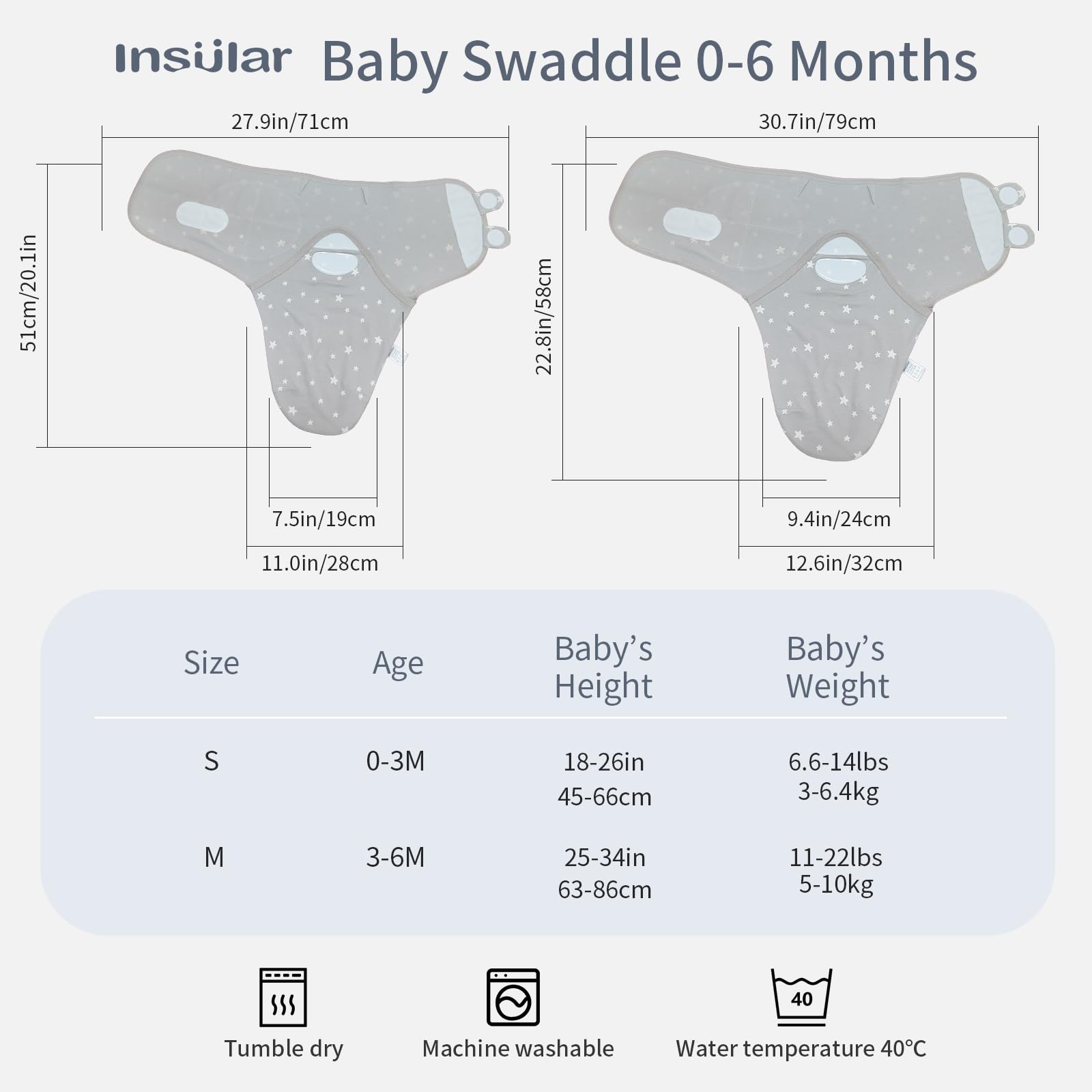 insular baby sleep wrap in action soothing newborn during bedtime