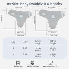 insular baby sleep wrap in action soothing newborn during bedtime