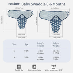 Insular swaddle sacks in a nursery setting illustrate easy bedtime routine.